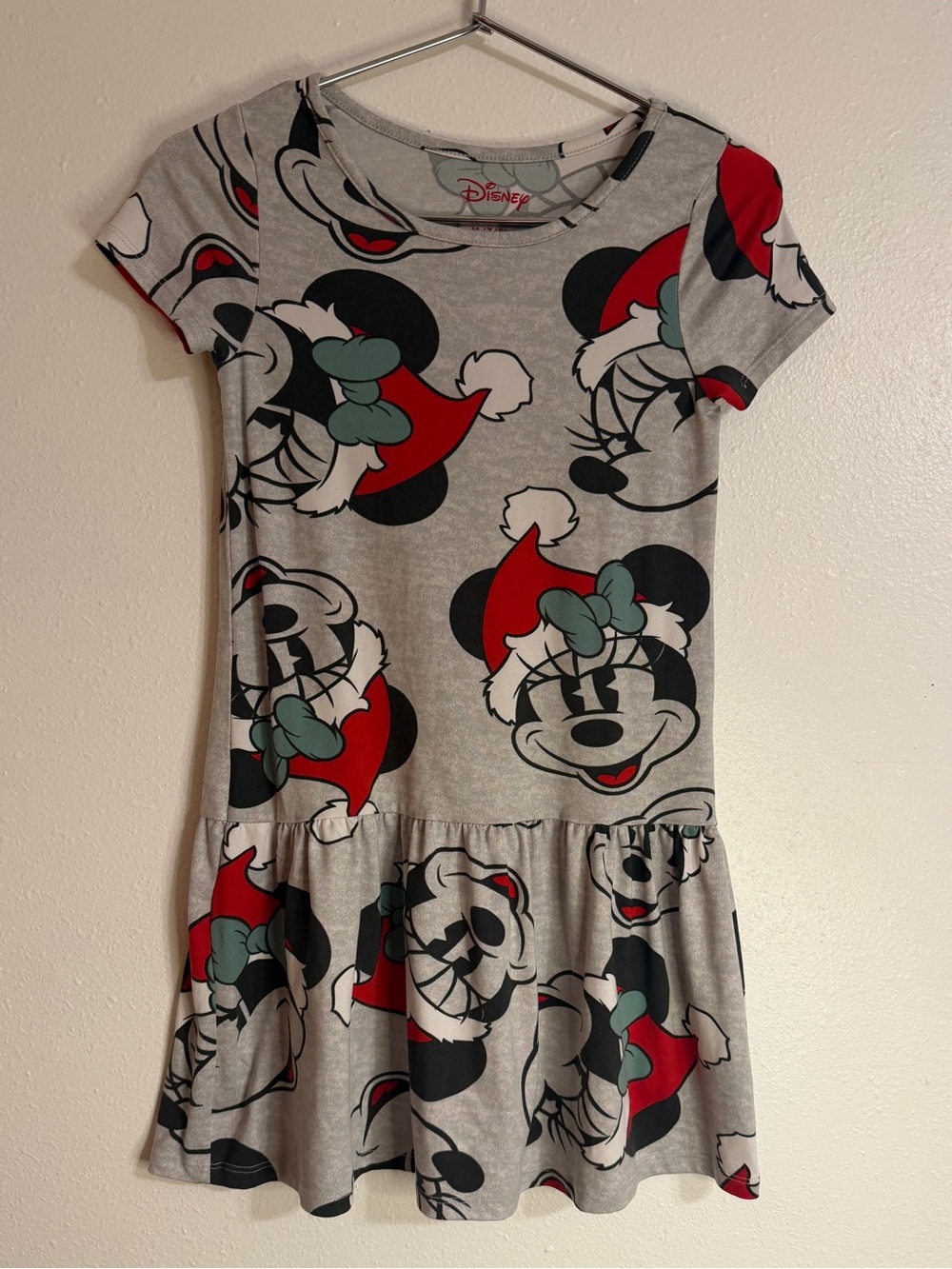 Girls Disney Christmas Minnie dress size 7/8